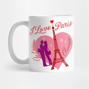 I Love Paris Mug